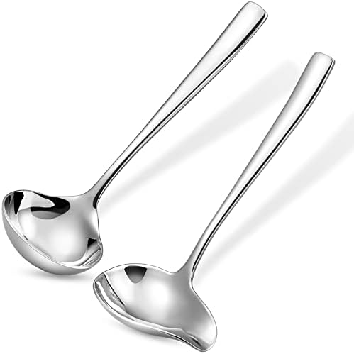 KEAWELL Louis 18/10 Stainless Steel Gravy Ladle & Sauce Ladle Set