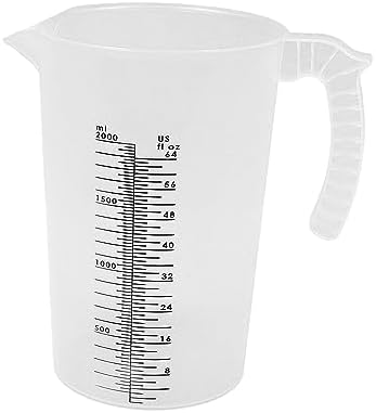 Valley Industries Multi-Purpose Measuring Pitcher - 64oz., Translucent