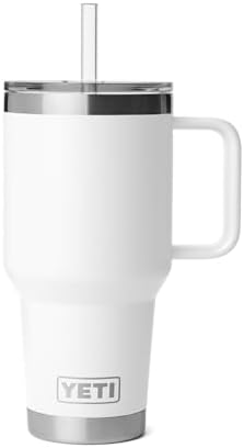YETI Rambler 35 oz Straw Mug 2.0, White