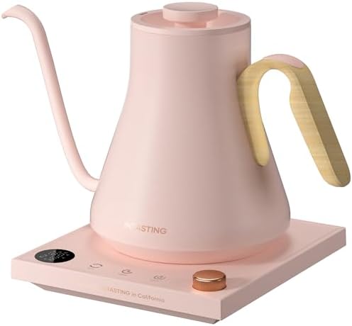 INTASTING Gooseneck Electric Kettle with ±1℉ Temperature Control, 0.9L