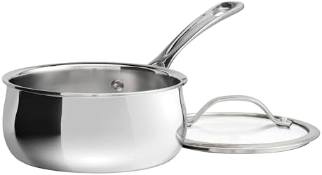 Cuisinart PureClad™ Triple-Ply 1.5 Qt. Stainless Steel Saucepan with Cover, PCT19-16