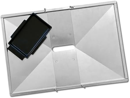 Replacement Grease Tray Set for Bbq Grill Models from Nexgrill, Dyna Glo, Kenmore, Backyard Grill, BHG, Uniflame and Others (20-23.5 inches)
