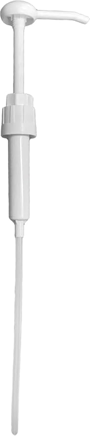 5 Gallon Pump Dispenser - Pump for 5 Gallon Bucket, Jug, Bottle, Large Container - Great for Shampoo & Conditioner, Laundry Detergent, Snow Cone Syrup, Bleach Liquid, Oil & More (Pack of 6)