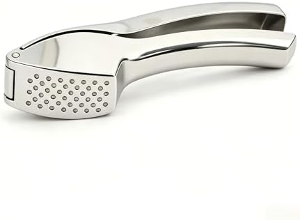Garlic Press Crusher Mincer, Heavy Duty Kitchen Tool, Dishwasher Safe
