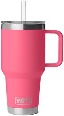 YETI Rambler 35 oz Straw Mug 2.0, Tropical Pink
