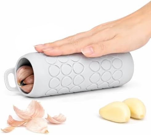 (2PCS) Silicone Garlic Peeler Tube Roller - Fast & Clean, Non-Slip Grip