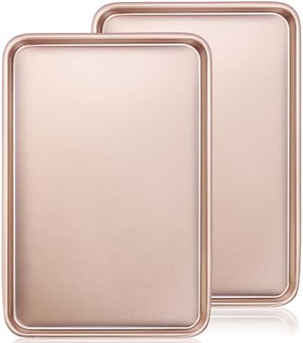 Wildone Baking Sheet Pan Set of 2, Nonstick Cookie Sheets for Baking