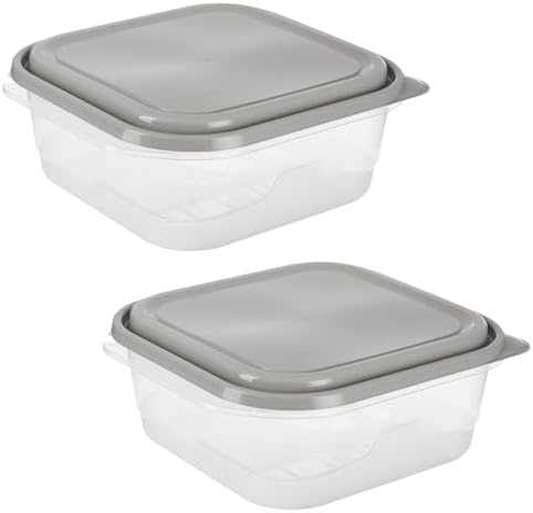 GoodCook EveryWare Extra Large Square Food Storage Container, BPA Free, Extra Large (Pack of 24)