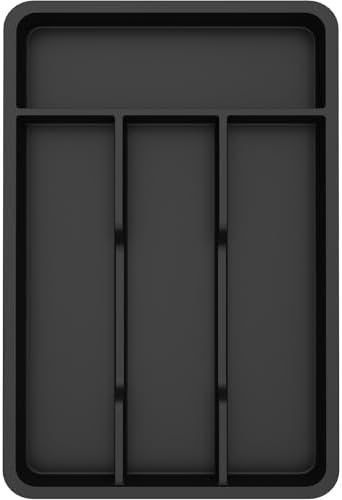 Lifewit Silverware Drawer Organizer Tray, Cutlery Storage for Kitchen