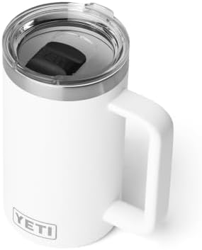 YETI Rambler 24 oz Ceramic Lined Stackable Mug, White