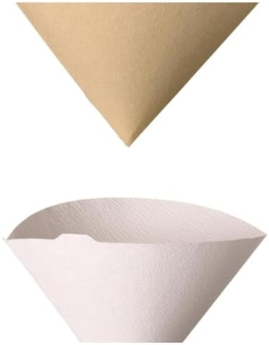 Hario V60 Paper Coffee Filter, Size 02, White, 100ct Box
