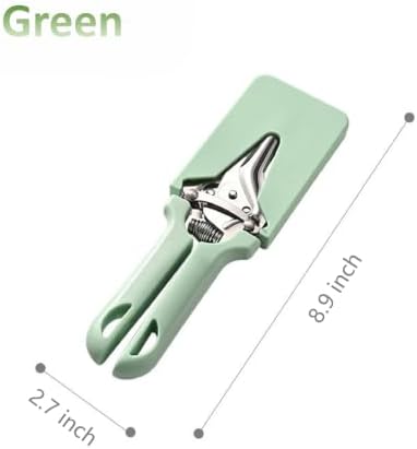 Heavy Duty Poultry Bone Shears,Spring Loaded Kitchen Shears,Stainless Steel丨Safety Lock丨Dishwasher Safe, All Purpose Kitchen Scissors for Chicken, Meat Cutting, Turkey ，Green