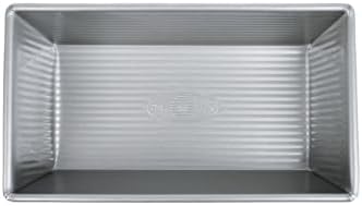 USA Pan 1145LF Bakeware Aluminized Steel 1.25 Lb Loaf Pan, Medium, Silver