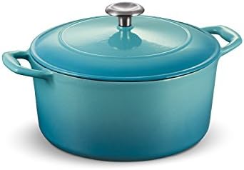 Tramontina Bestow Enameled Cast Iron 5.5-Qt Round Dutch Oven Pot with Lid