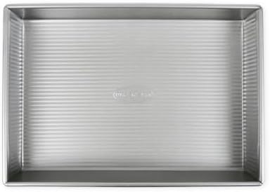 USA Pan Bakeware Nonstick Rectangular Cake Pan, 9 x 13-inch