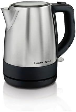 Hamilton Beach 1 Liter Electric Tea Kettle, Water Boiler & Heater