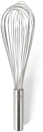 Martha Stewart Richburn 12-Inch Stainless Steel Balloon Whisk – Satin Finish, Durable Kitchen Whisk for Mixing and Whipping