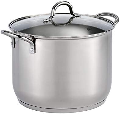 Tramontina 16-Quart Stainless Steel Stock Pot with Lid