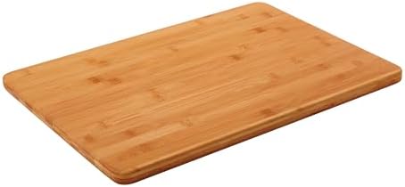 Farberware Extra-Large Wood Cutting Board, Reversible Chopping Board for Kitchen Meal Prep and Serving, Charcuterie Board, 14.17-Inch x 20.08-Inch, Bamboo