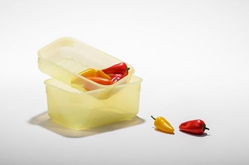 LocknLock Fresh-Block Plastic Food Storage Container | Produce Storage Containers for Fridge | Vegetable & Fruit Storage Containers for Fridge, Storage, Microwave & Dishwasher Safe, 3.2L