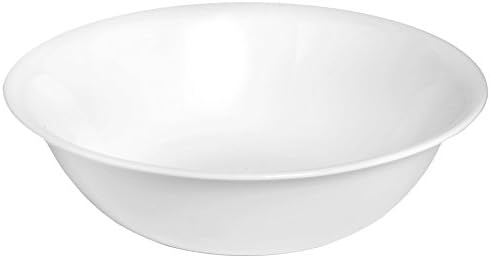 Corelle Winter Frost White Serving Bowl, 2qt Bowls | Pack of 3 Bowl