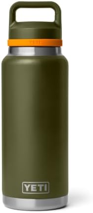 YETI Rambler 36 oz Bottle, Vacuum Insulated, Leakproof, Stainless Steel with Chug Cap