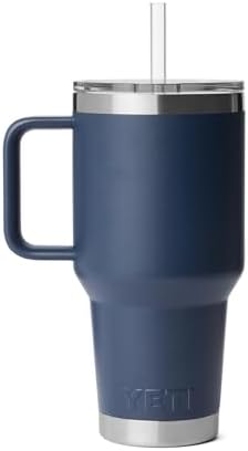 YETI Rambler 35 oz Straw Mug 2.0, Navy