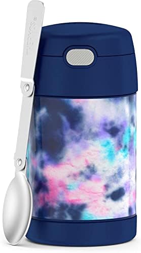 THERMOS FUNTAINER Food Jar with Spoon, 16oz, Tie Dye