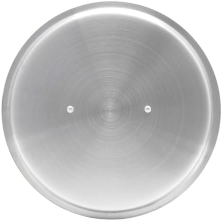 TrueCraftware- 8 qt. Aluminum Stock Pot Lid 9-3/4" x 1-1/4" 1.5mm Thickness- Multipurpose Pot Cover Cookware for Pasta Soup Pots Large Stockpot Lid Simmering Stew Pot Dishwasher Safe