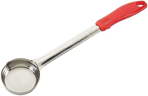 Winco 2 oz Red Solid Food Portioner