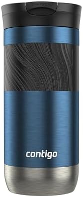 Contigo Byron 2.0 Stainless Steel Travel Mug, 16 oz, 2-pack, Blueberry; Macaroon