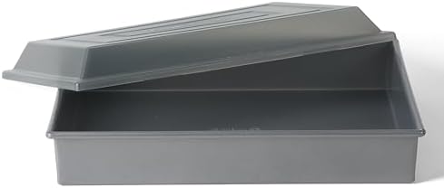 Calphalon Titan Bake Pan with Lid, 13 x 9 Inch Cake Pan, Baking Cake Pan, Nonstick 2-Pack Bakeware Set, Aluminized Steel PFOA-Free for Even Heating, Commercial Quality Baking