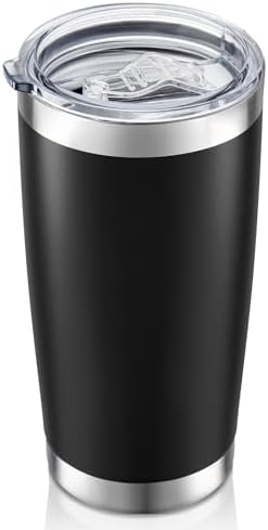 20 oz Tumbler with Lid Stainless Steel Insulated Tumblers, 1 Pack