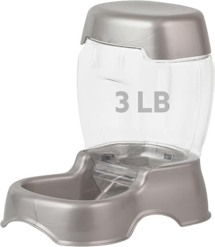 Petmate Pet Cafe Feeder Dog and Cat Feeder Pearlescent Colors 3 Sizes, Made in USA (Pack of 6)