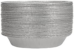 Waytiffer 9" Pie Pans (10pack) - Disposable Aluminum Foil Pie Tins,Heavy-duty, Baking Tin Plates, Standard Size
