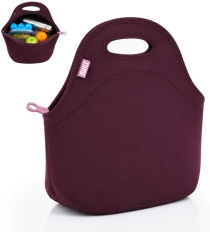 Built Gourmet Getaway Neoprene Lunch Bag - Fig Lilas
