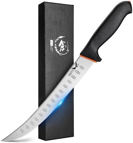 Golden Bird Breaking Knife, 10 Inch Butcher Knife for Meat Cutting
