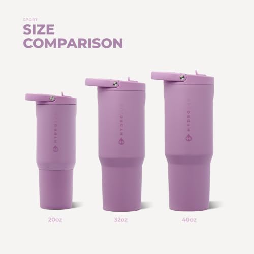 HydroJug Sport 32 oz Insulated Stainless Steel Water Bottle, Pixie