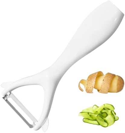 Elk‑Shape Y‑Peeler Self‑Standing, Stainless Steel Vegetable & Fruit Peeler