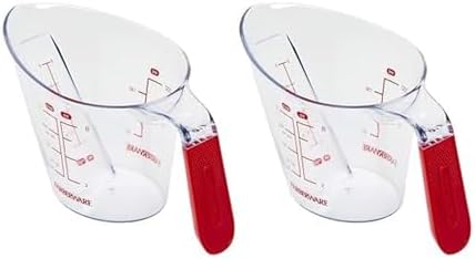 Farberware Pro Angled Measuring, 1-cup, Red (Pack of 2)