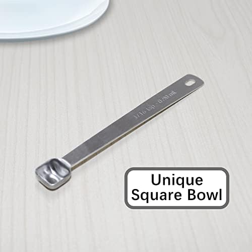 1PCS 3/16tsp(0.9ml) Tiny Measuring Spoon, Small Teaspoon for Tiny Amounts