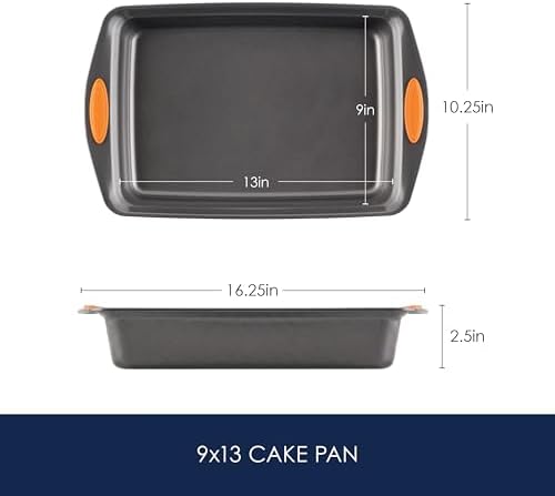 Rachael Ray Yum-o! Nonstick Bakeware Oven Lovin' Rectangle Cake Pan