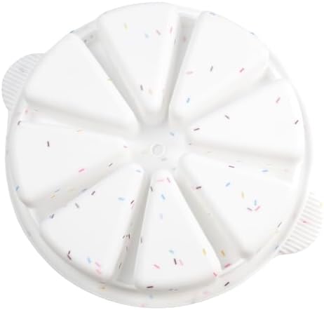 SHEbaking Scone Pan Silicone Scone Molds Scone Pans for Baking 8-Cavity Wedge Pan Slice Cake Mold for Pie,Pizza,Brownies BPA free