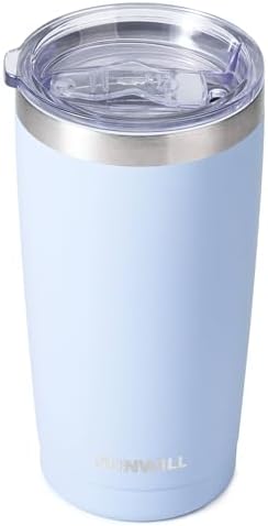 SUNWILL Coffee Tumbler, 20 oz Insulated Travel Mug Stainless Steel