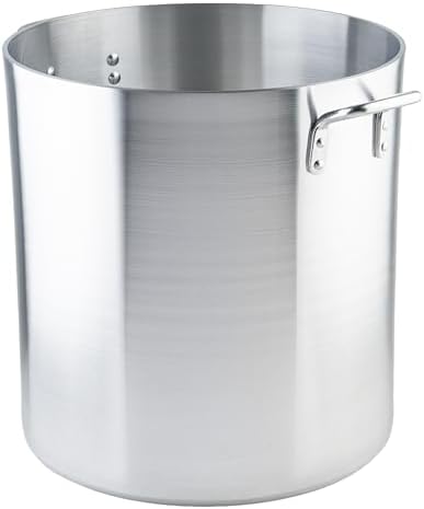 Winco 6.0mm Aluminum Stock Pot, 60-Quart