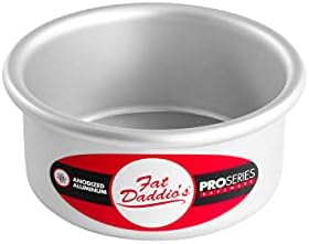 Fat Daddio's PCC-42 Anodized Aluminum Round Cheesecake Pan, 4 x 2 Inch