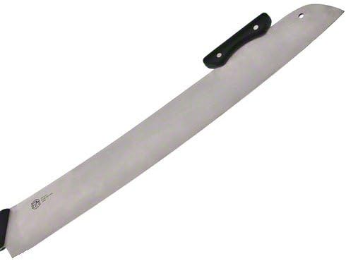American METALCRAFT, Inc. American Metalcraft PPK17 Stainless Steel Pizza Knife with Double Handles, 18" Blade, Silver