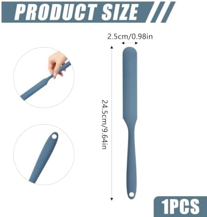 Silicone Jar Spatula,Non-Stick Heat Resistant Kitchen Thin Spatula,Sourdough Stirring Stick,Jam Spreader for Peanut Butter,Cake Cream Butter Spatulas for Scraping Icing Bread Cream (Blue)