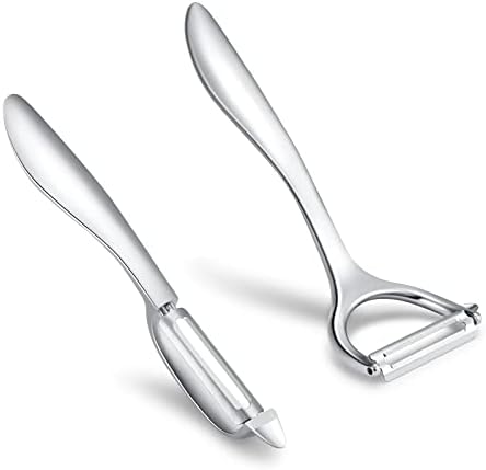 Set of 2 Stainless Steel Vegetable Peeler,Y-Shaped and I-Shaped Stainless Steel Peelers For Potatoes, All Fruits & Veggies¡­