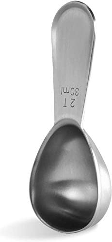 U-Taste 18/8 Stainless Steel Coffee Scoop: 2 Tbsp Scoop Metal Measure Spoon